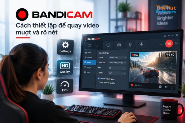 Phần mềm Bandicam là gì? Download, cài đặt và chi phí mua 2026