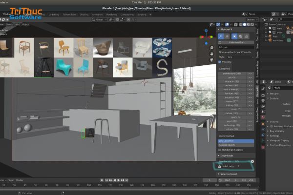 BlenderKit là gì? Tính năng, cách sử dụng và bảng giá BlenderKit 2026