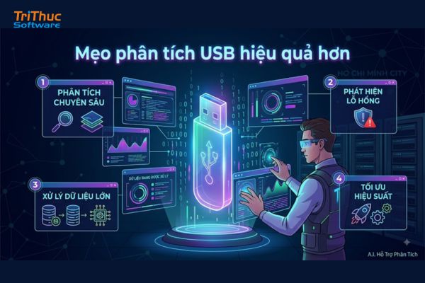 Cách phân tích USB bằng USB Analyzer chi tiết từ A-Z