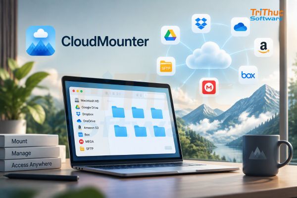 Phần mềm CloudMounter 2026: Download, tải, cài đặt và mua bản quyền