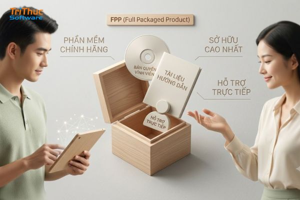 FPP là gì? Full Packaged Product và cách phân biệt FPP với OEM, ESD