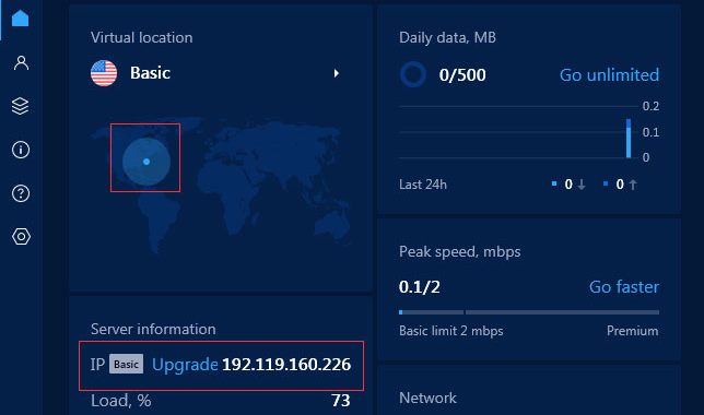 tính năng của Hotspot Shield