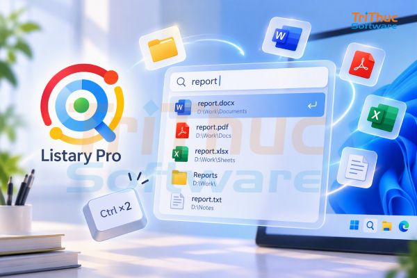 Phần mềm Listary Pro 2026: Tính năng, ưu điểm và mua bản quyền
