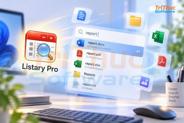 Phần mềm Listary Pro 2026: Tính năng, ưu điểm và mua bản quyền