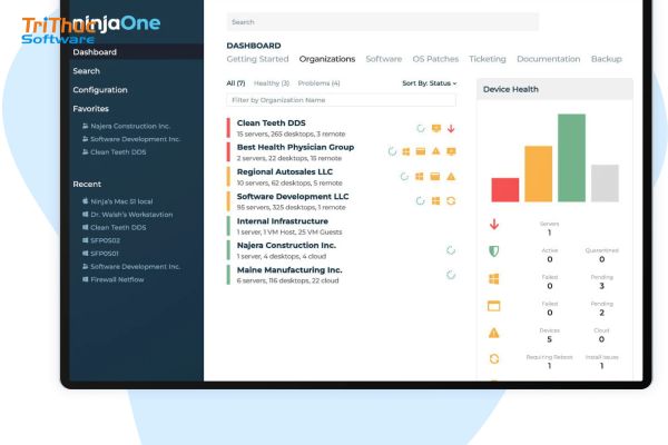 Tư vấn và báo giá phần mềm NinjaOne Documentation bản quyền