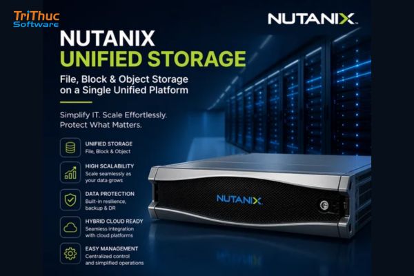 Báo giá bản quyền Nutanix Unified Storage chính hãng Báo giá bản quyền Nutanix Unified Storage chính hãng