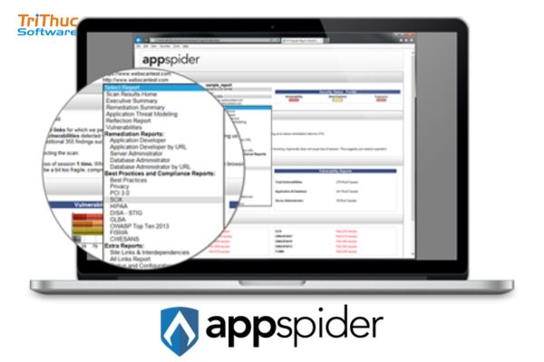 Mua phần mềm AppSpider chính hãng – Bảo mật ứng dụng web hiệu quả