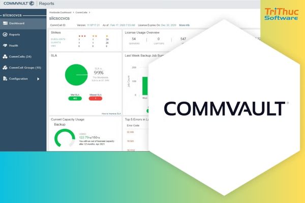 Phần mềm Commvault Phần mềm Commvault