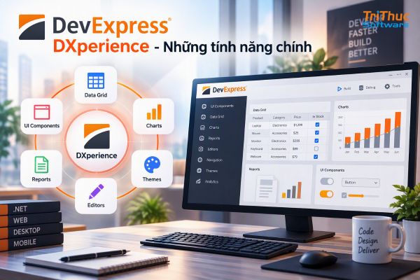 Phần mềm DevExpress DXperience 2026: Tư vấn giá bản quyền Phần mềm DevExpress DXperience 2026: Tư vấn giá bản quyền