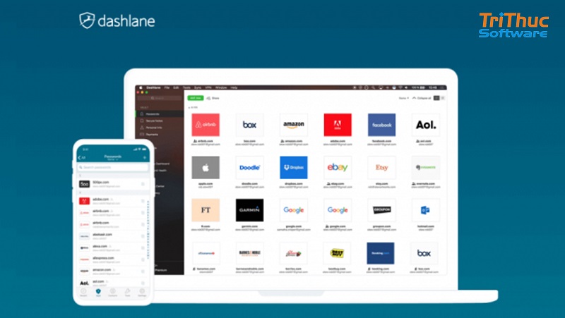 phần mềm Dashlane