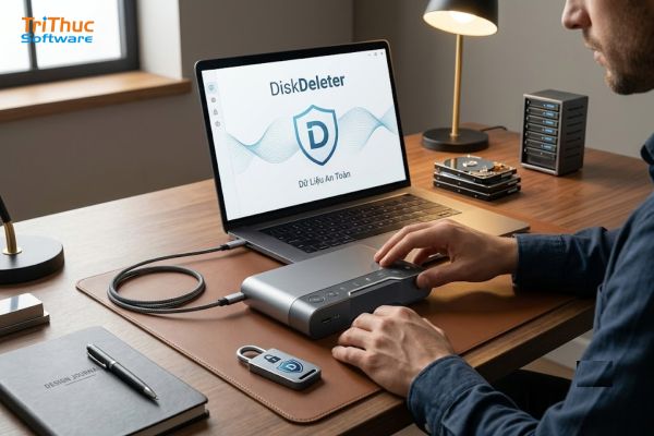 Phần mềm DiskDeleter là gì? Cách sử dụng và mua bản quyền chính hãng 2026