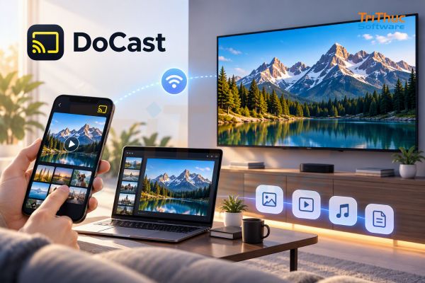 Phần mềm DoCast là gì? Tính năng, cách sử dụng và giá mua 2026