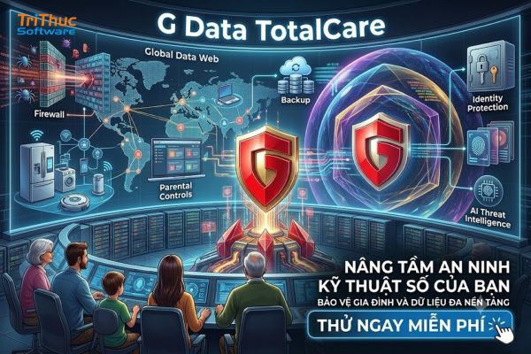 Phần mềm G Data TotalCare: Download, cài đặt và hướng dẫn sử dụng A-Z 