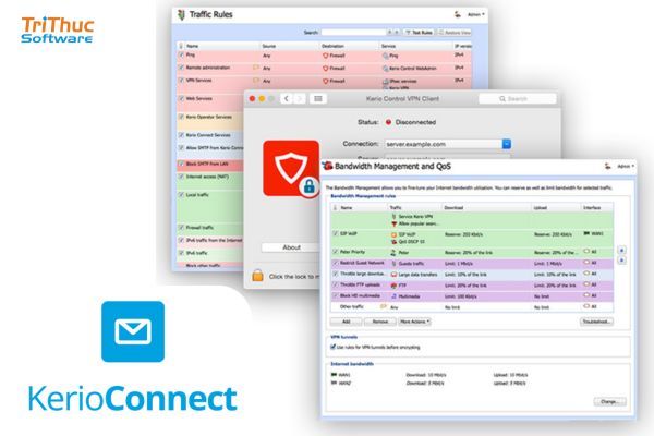 Phần mềm Kerio Connect là gì? Hướng dẫn cài đặt Kerio Connect