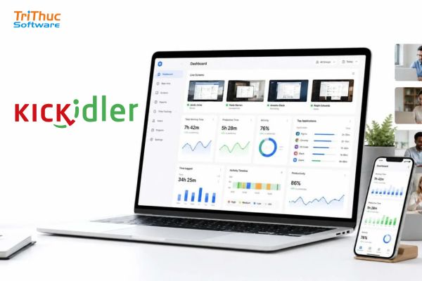 Phần mềm Kickidler chính hãng | Giải pháp giám sát nhân viên toàn diện
