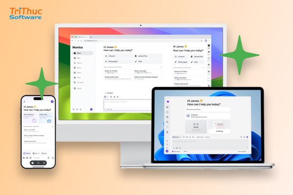 Phần mềm Monica AI