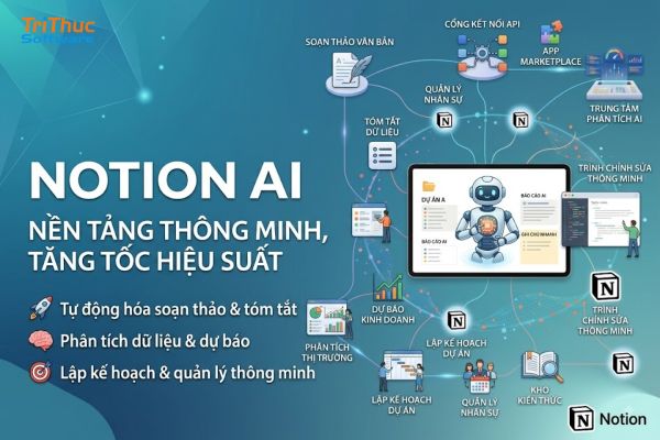 Phần mềm Notion AI là gì? Tính năng, cách sử dụng và bảng giá