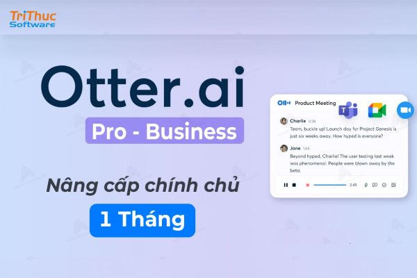 Phần mềm Otter.ai Pro