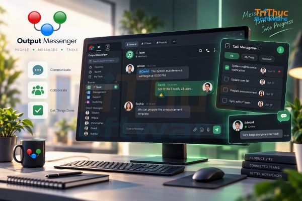 Phần mềm Output Messenger là gì? Ứng dụng và giá bản quyền 2026