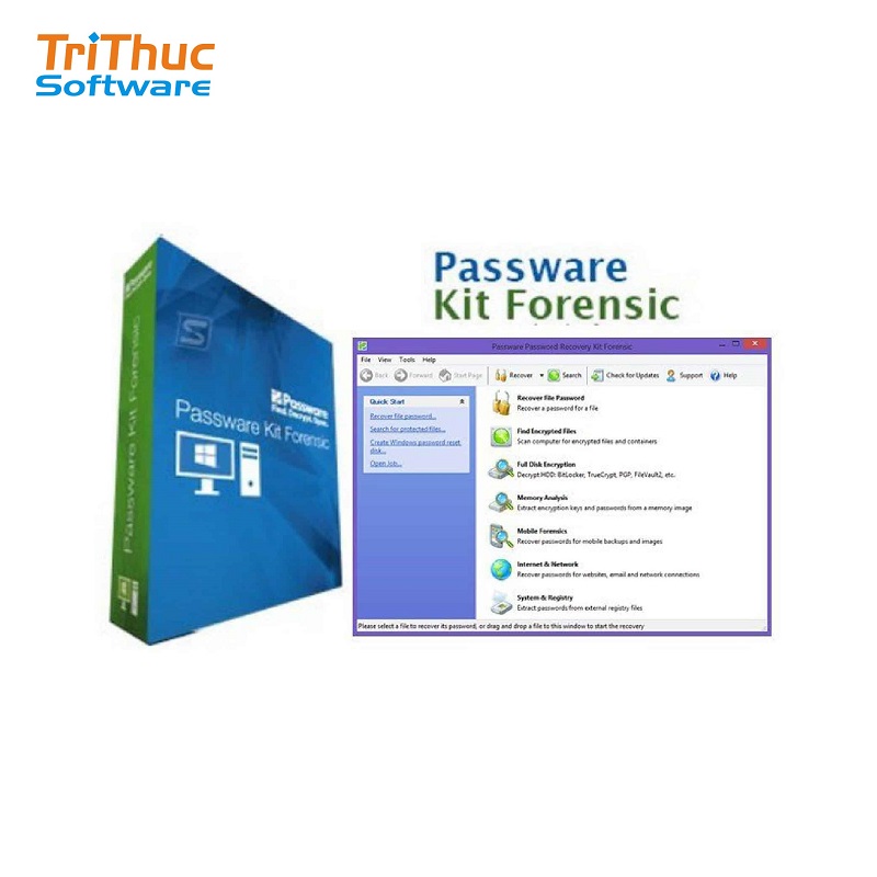 Phần mềm Passware Kit là gì? Tính năng, phiên bản và cách dùng khôi phục mật khẩu