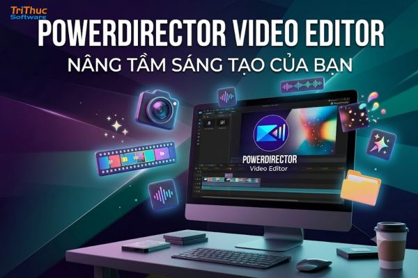 Phần mềm PowerDirector là gì? Cách tải, cài đặt và mua bản quyền 2026
