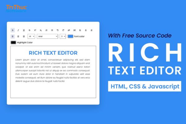 Phần mềm Rich Text Editor là gì? Tính năng và mua bản quyền chính hãng giá tốt Phần mềm Rich Text Editor là gì? Tính năng và mua bản quyền chính hãng giá tốt