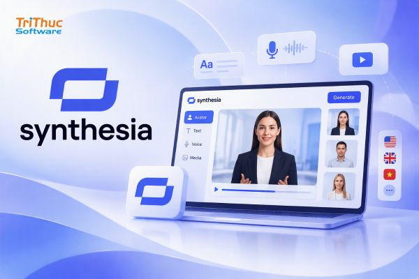 Phần mềm Synthesia AI: Tính năng, cách dùng và bảng giá