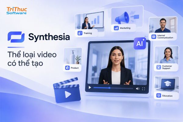 Phần mềm Synthesia AI: Tính năng, cách dùng và bảng giá