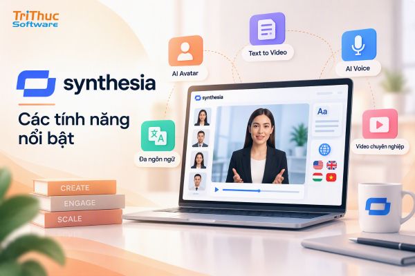 Phần mềm Synthesia AI: Tính năng, cách dùng và bảng giá