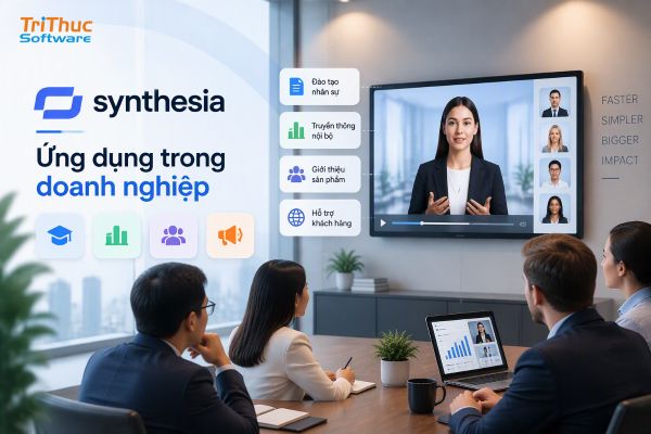 Phần mềm Synthesia AI: Tính năng, cách dùng và bảng giá