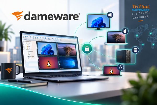 Phần mềm Dameware là gì? Tính năng, cài đặt và bảng giá 2026