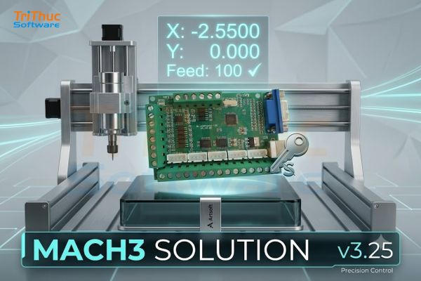 Phần mềm Mach3 là gì? Cách tải, cài đặt, sử dụng và giá mua 2026