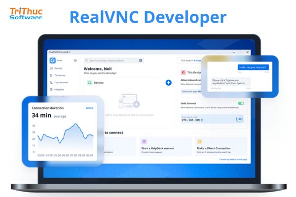 RealVNC Developer là gì? SDK, tính năng, cách sử dụng và bảng giá 2026