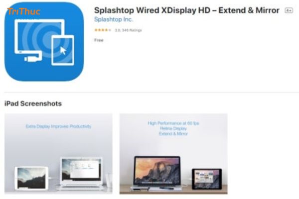 Splashtop Wired XDisplay là gì