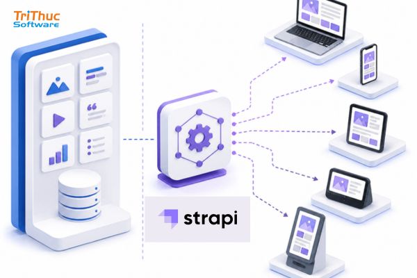Strapi Là Gì? Hướng Dẫn Sử Dụng Headless CMS Mã Nguồn Mở Tốt Nhất 2026