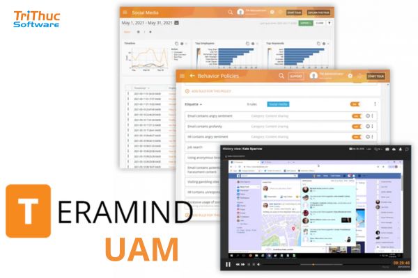 Phần mềm Teramind UAM | Tư vấn và mua bán bản quyền