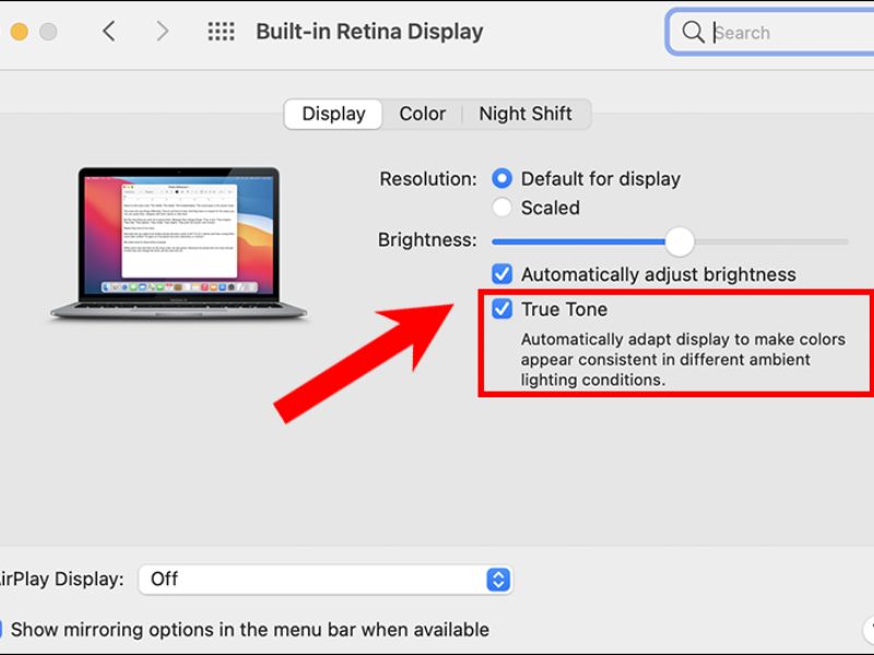True Tone Là Gì? Cách Bật/Tắt True Tone Trên Apple