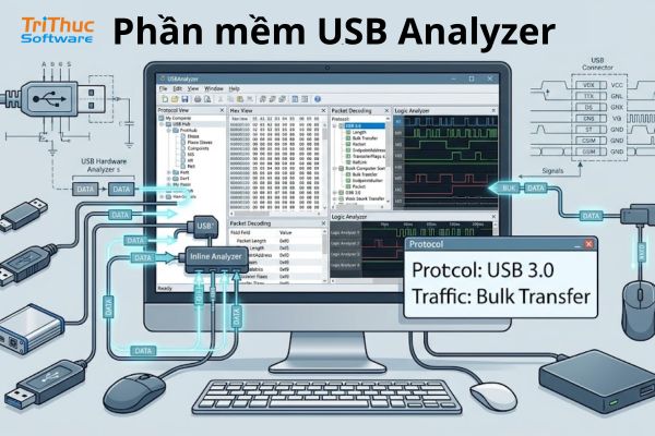 Phần mềm USB Analyzer là gì? Tính năng, bảng giá và hướng dẫn sử dụng