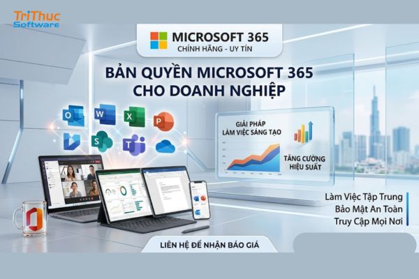 Bản Quyền Office 365 Cho Doanh Nghiệp Lớn Và Nhỏ