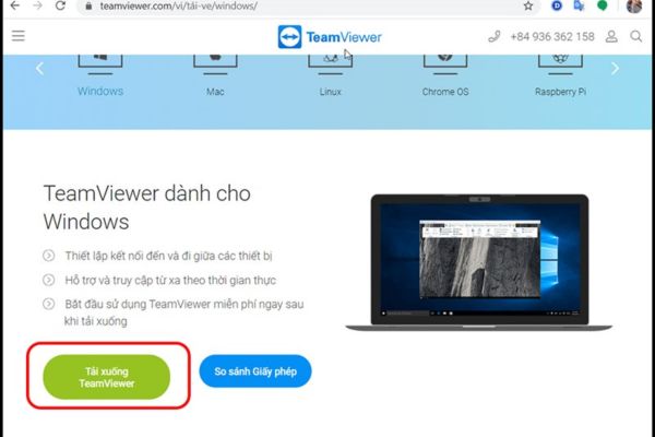 Hướng dẫn cài đặt TeamViewer