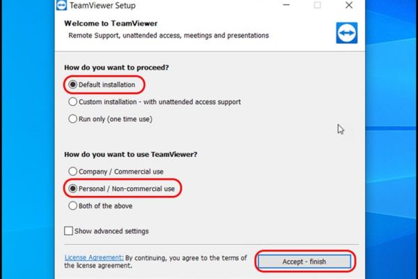 Hướng dẫn cài đặt TeamViewer