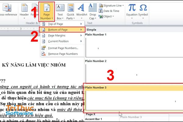 Cách Đánh Số Trang Bỏ Trang Đầu Trong Word Đơn Giản