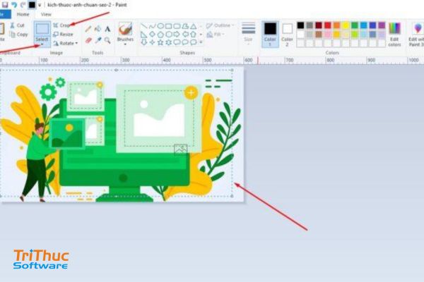 Hướng dẫn cách chỉnh sửa chữ trong paint hiệu quả