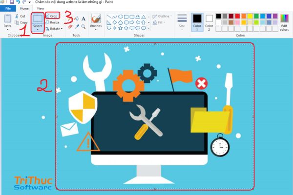 Hướng dẫn cách chỉnh sửa chữ trong paint hiệu quả
