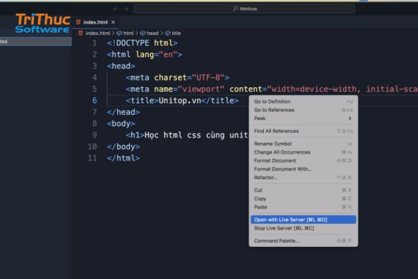 Hướng dẫn cách chỉnh sửa file html 