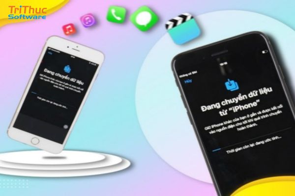 cách chuyển dữ liệu iPhone