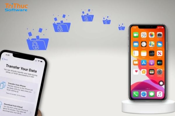 cách chuyển dữ liệu iPhone
