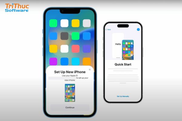 cách chuyển dữ liệu iPhone