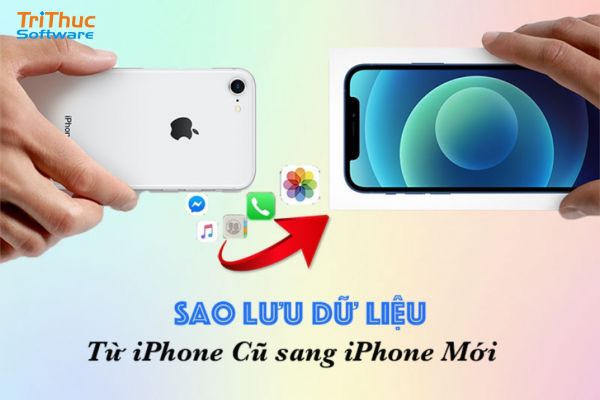 cách chuyển dữ liệu iPhone