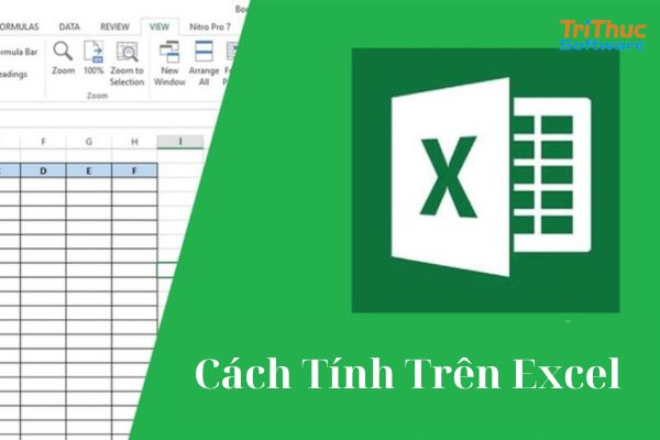 cách tính trên excel